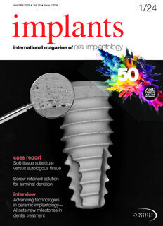 implants international No. 1, 2024 implants international No. 1, 2024