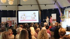 Ivoren Kruis jaarcongres: ‘Eten met impact: mondgezondheid begint op je bord’.