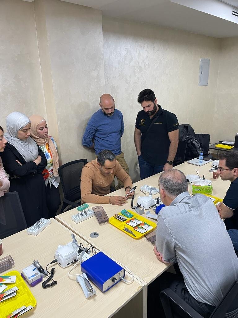 Participants during the course