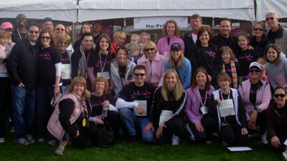 Team spirit and an award-winning T-shirt ties Hu-Friedy together to support breast cancer awareness