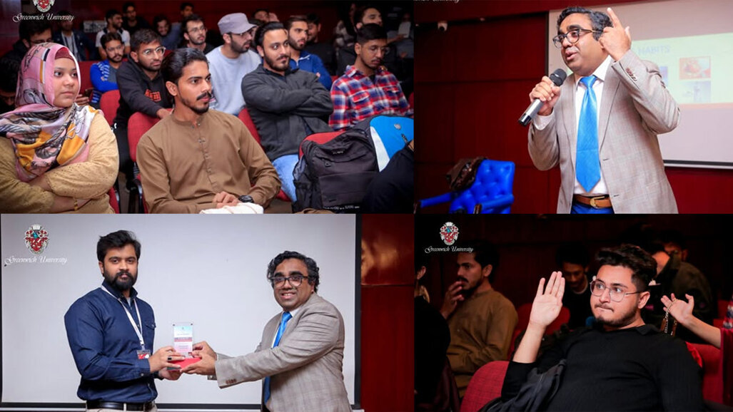 Dr. Mustafa Tahir conducts dental health awareness session at Greenwich University