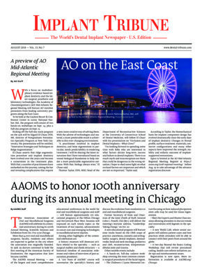 Implant Tribune U.S. No. 6, 2018