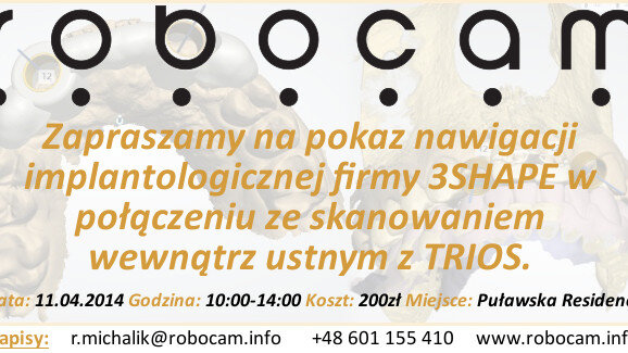 Robocam zaprasza na pokaz nowości!