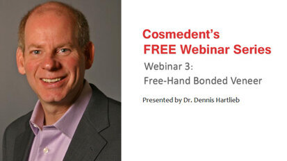 Безплатни уебинари на Cosmedent, представени от д-р Денис Харлиб