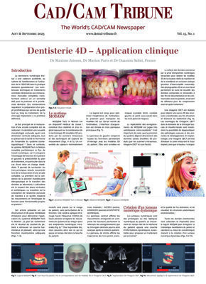 CAD/CAM Tribune France No. 1, 2023 CAD/CAM Tribune France No. 1, 2023