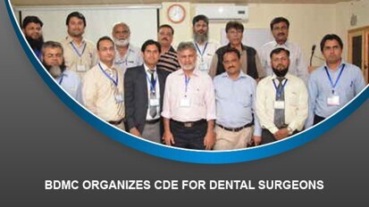 BDMC organizes CDE for Dental Surgeons