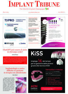 Implant Tribune Italy No. 1, 2024