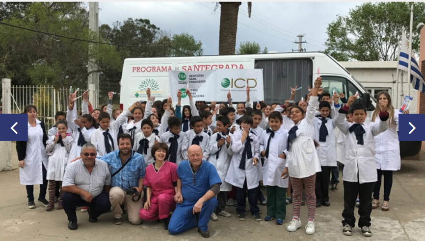 Mission humanitaire d’Henry Schein en Uruguay. (Photo: Henry Schein)