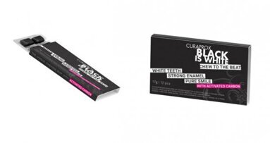 CURAPROX Black Is White – chew it!