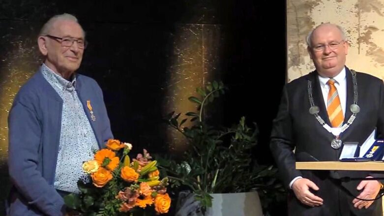 DHIN-vrijwilliger Wolter Klijn Velderman koninklijk onderscheiden