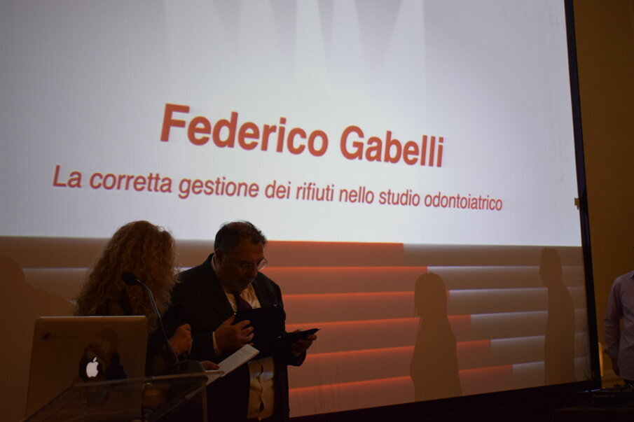 Premiazione Ing. Federico Gabelli (© Tueor Servizi).