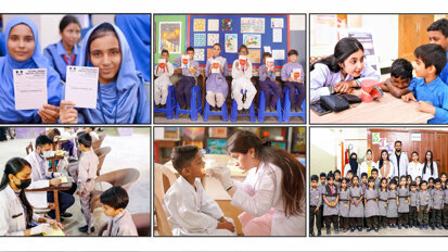 FJDC conducts free oral health camps for 500 children in Korangi