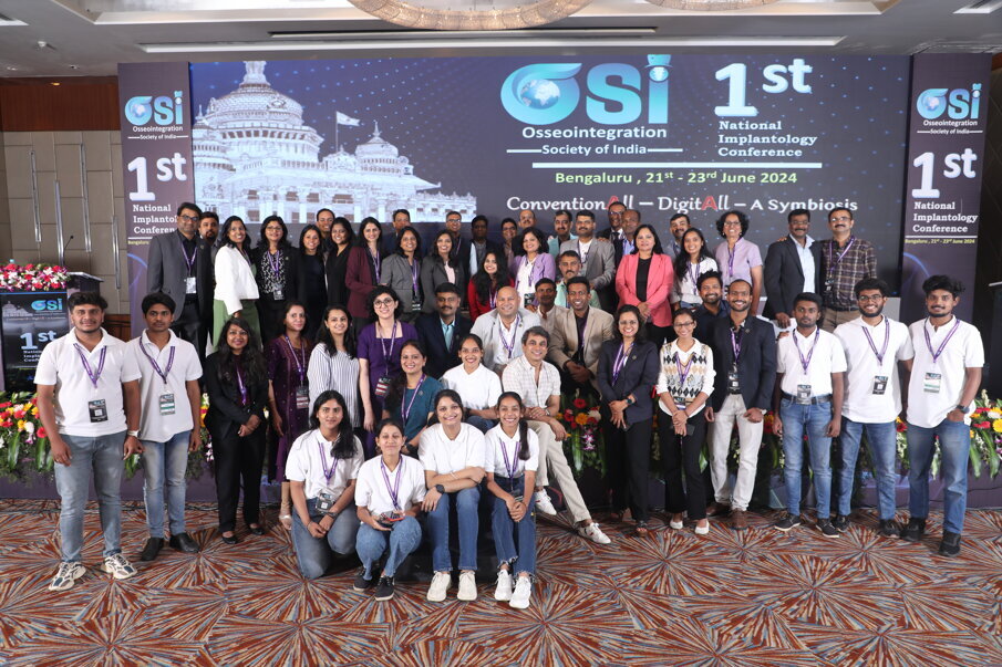 Fig 38: The OSI 1st national Implantology Conference organising team 