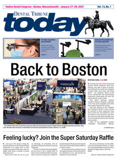 today Yankee Dental Congress Boston Jan. 27-29, 2022