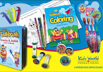 Patterson Dental and Kids World Productions team up to provide fun, effective dental health tools to practices