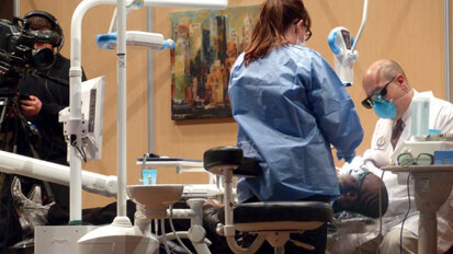 Dentist, patient share insights on being center stage for laser treatment