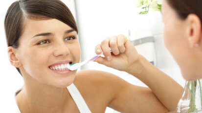 Thorough dental care helps retain youthful looks