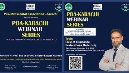 PDA Karachi’s second webinar featuring Prof. Dr. Arshad Hasan goes live on Sunday