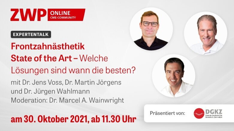 DGKZ-Expertentalk: Frontzahnästhetik State of the Art