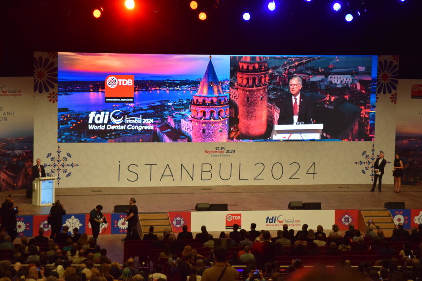 The opening ceremony filled the room with excitement.