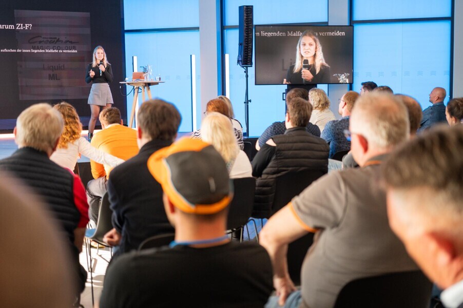 The presentations were well attended.