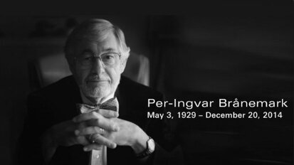In omaggio a Per-Ingvar Brånemark: 3 maggio 1929 - 20 dicembre 2014