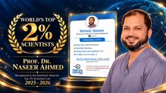 AIDM’s Naseer Ahmed earns second consecutive place among world’s top 2% scientists