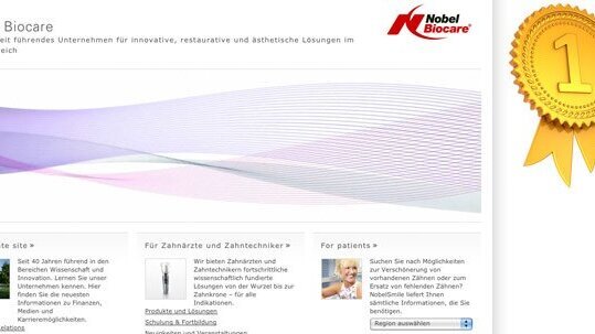 Nobel Biocare mehrfach prämiert