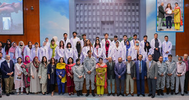 BUHS holds a white coat ceremony for fresh students