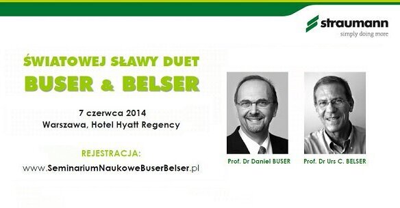 Prof Buser DT News - Poland - Prof. Buser i Prof. Belser w Polsce!