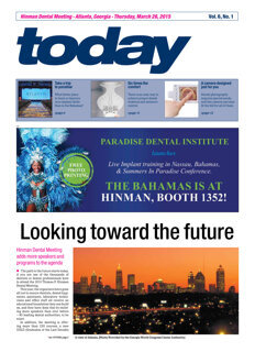 today Hinman Dental Meeting Atlanta March 26, 2015