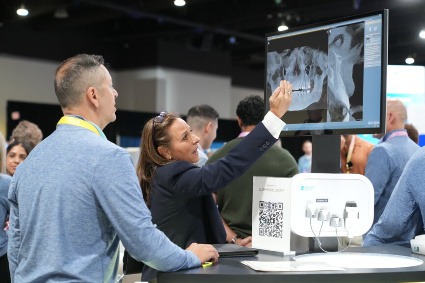 Attendees enjoyed the exhibition area at DS World Las Vegas. 2026.