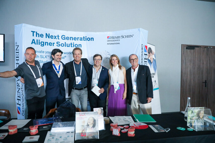 Henry Schein Orthodocntics booth.