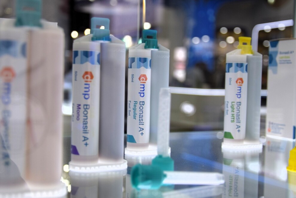Also in display is the company's high-viscosity A-silicone impression material. 