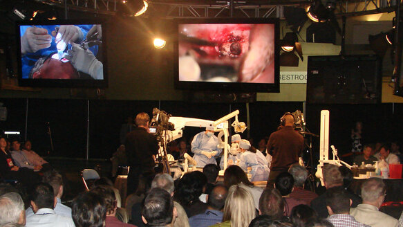 AAE hosts first live CT-guided endodontic surgery
