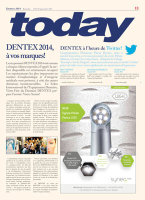 today Dentex  Brussels 2014