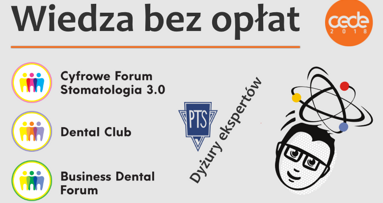 CEDE 2018 – wiedza bez opłat