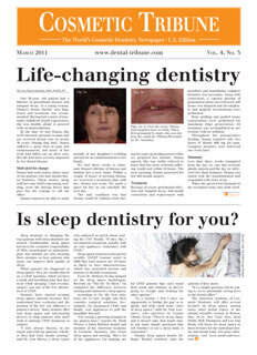 Cosmetic Tribune U.S. No. 3, 2011