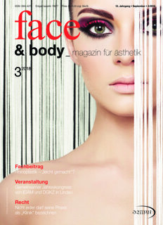 face & body Germany No. 3, 2018