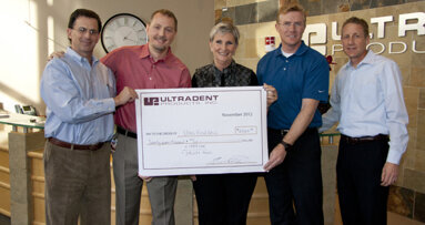 Ultradent doubles its collection goal for the Utah Food Bank