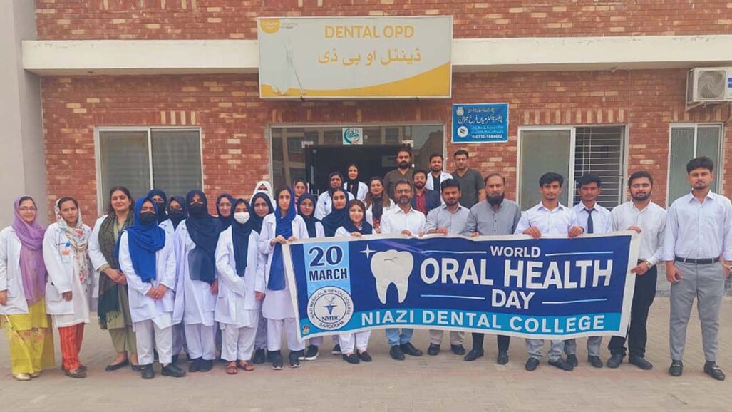 Niazi Dental College marks World Oral Health Day 2026 with a powerful awareness walk