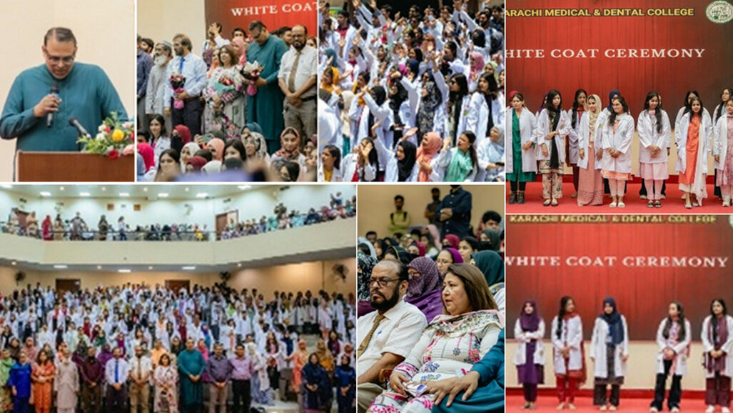 KMDC welcomes new batch at white coat ceremony