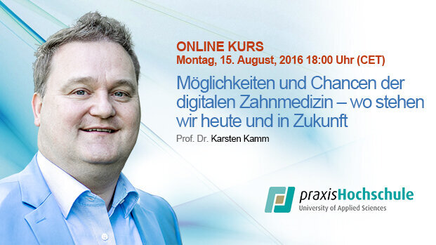Live-Webinar zu Möglichkeiten der modernen digitalen Zahnmedizin