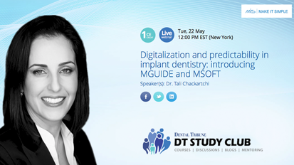 Free webinar to focus on improved implant placement planning