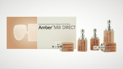 HASSBIO launches Amber Mill Direct for faster chairside restorations
