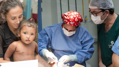 Crianças atendidas pela Operação Sorriso têm células-tronco preservadas