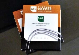 M5 G&H Orthodontics Thermal Copper Nickel Titanium Wire
