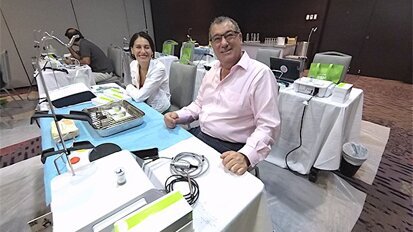 Entusiasmo por la calidad de las sesiones quirúrgicas de W&H