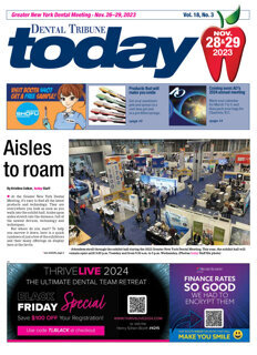 today Greater New York Dental Meeting Nov. 28–29, 2023