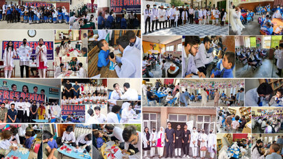 AIMI teams examine 10,550 kids in 17 Abbottabad schools